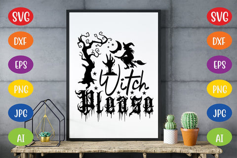 Witch Please SVG SVG MStudio 