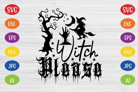 Witch Please SVG SVG MStudio 