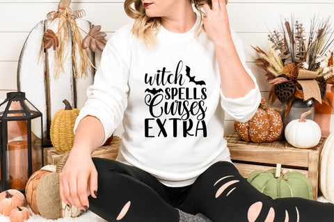 Witch Spells Curses Extra SVG CraftlabSvg29 