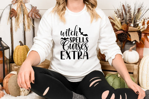 Witch Spells Curses Extra SVG CraftlabSvg29 