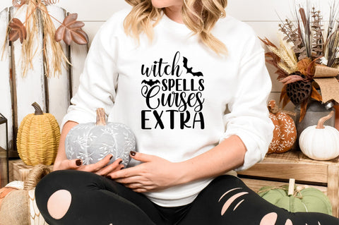 Witch Spells Curses Extra SVG CraftlabSvg29 