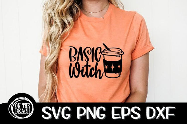Witch SVG - BASIC WITCH - SVG PNG EPS DXF SVG On the Beach Boutique 