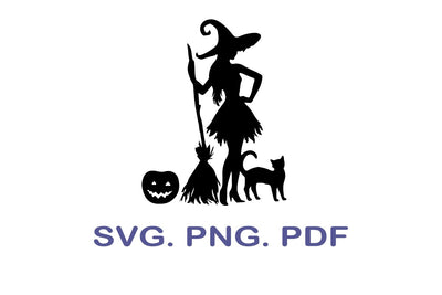 Witch svg, Halloween svg, Halloween Sign svg, Fall svg, Halloween cut file, Home Decoration svg, Mug Cut File, Spooky svg SVG MagicDesignUS 