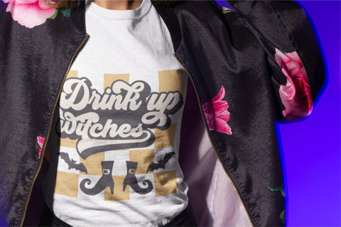 Witch SVG Retro Halloween Quote | Witch Party Design SVG OrangeBrushStudio 