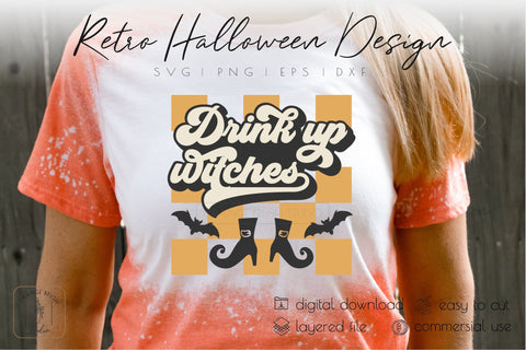 Witch SVG Retro Halloween Quote | Witch Party Design SVG OrangeBrushStudio 