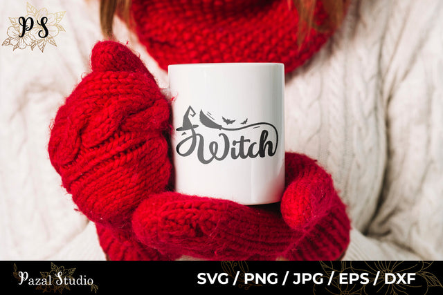 Witch Vector SVG Cut File SVG Pazal Studio 
