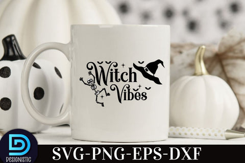 witch vibes, Halloween T shirt Design, SVG DESIGNISTIC 