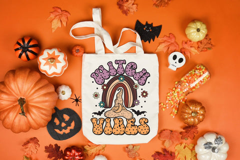 Witch Vibes, Halloween Witch Sublimation Sublimation CraftLabSVG 