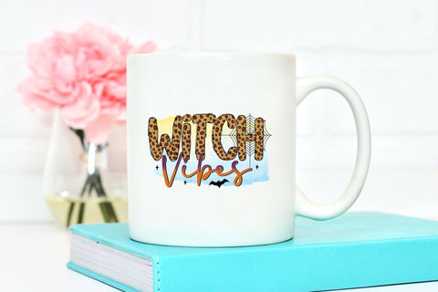 Witch Vibes | Halloween Witch Sublimation Sublimation CraftLabSVG 