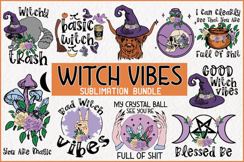 Witch Vibes Sublimation Bundle Sublimation Jagonath Roy 