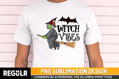 Witch vibes Sublimation PNG, Black Magic Sublimation Design Sublimation Regulrcrative 