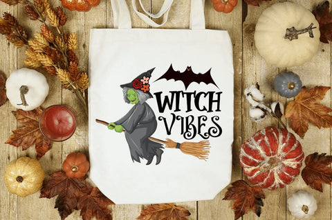 Witch vibes Sublimation PNG, Black Magic Sublimation Design Sublimation Regulrcrative 