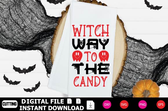 Witch Way To The Candy SVG Shahin alam 