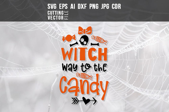 Witch way to the candy SVG SVG VectorSVGdesign 