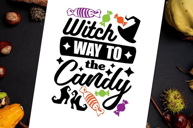 Witch Way to The Candy SVG SVG VectorSVGdesign 