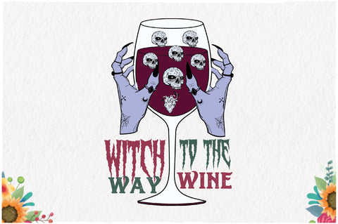 Witch Way to the Wine Sublimation Sublimation Jagonath Roy 