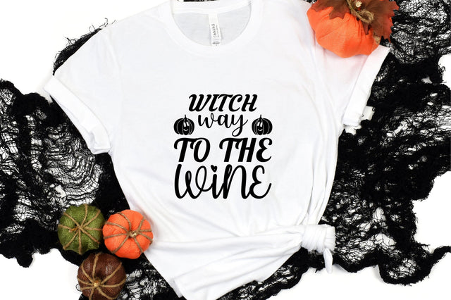 Witch Way To The Wine SVG CraftlabSvg29 