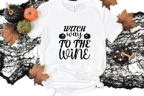 Witch Way To The Wine SVG CraftlabSvg29 