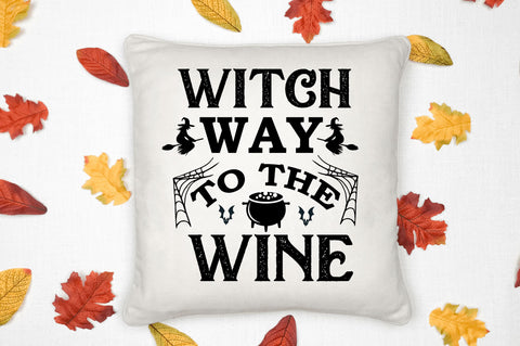 Witch way to the wine SVG Design SVG Regulrcrative 