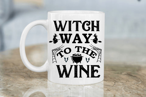 Witch way to the wine SVG Design SVG Regulrcrative 