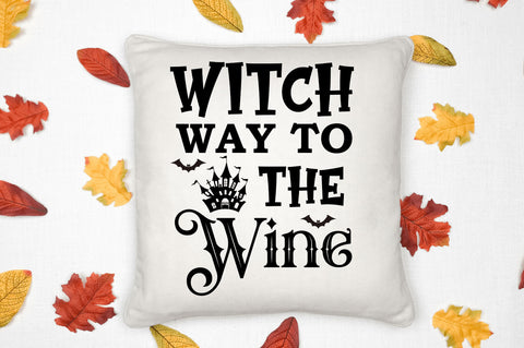 Witch way to the wine SVG Design SVG Regulrcrative 