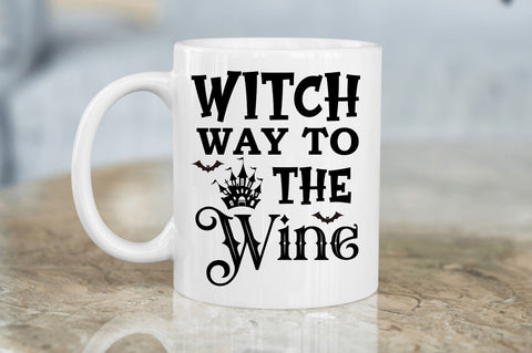Witch way to the wine SVG Design SVG Regulrcrative 