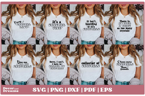 Witchcraft SVG Bundle | Crystals SVG Bundle | Vol 3 SVG Decor and Dreams 