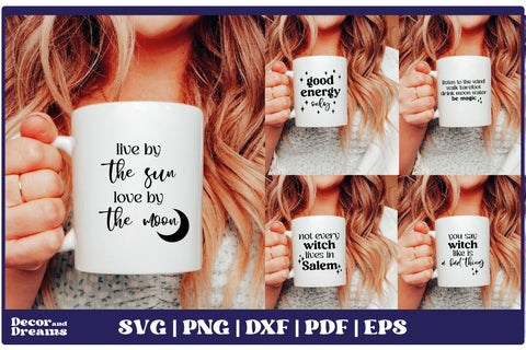 Witchcraft SVG Bundle | Moon SVG Bundle | Vol 1 SVG Decor and Dreams 