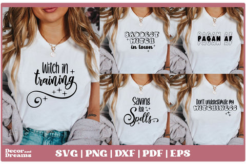 Witchcraft SVG Bundle | Moon SVG Bundle | Vol 4 SVG Decor and Dreams 