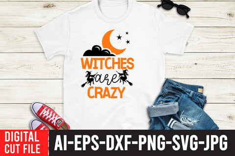 Witches Are Crazy SVG Cut File SVG BlackCatsMedia 