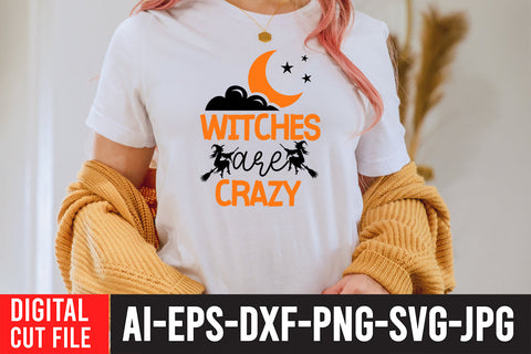 Witches Are Crazy SVG Cut File SVG BlackCatsMedia 