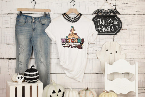 Witches Be Crazy - Halloween Witch Sublimation Sublimation CraftLabSVG 