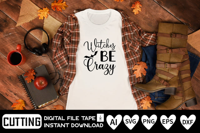 Witches Be Crazy SVG CraftlabSvg29 