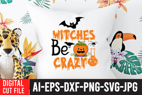 Witches be Crazy SVG Cut File SVG BlackCatsMedia 