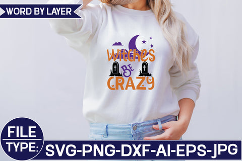 Witches Be Crazy SVG Cut File SVG Studio Innate 