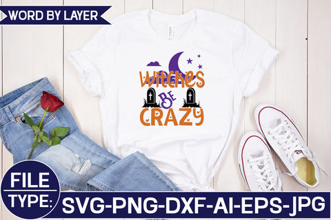 Witches Be Crazy SVG Cut File SVG Studio Innate 