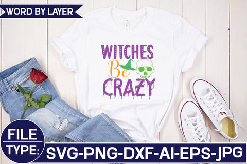 Witches Be Crazy SVG Cut File SVG Studio Innate 