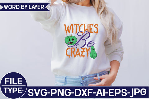 Witches Be Crazy SVG Cut File SVG Studio Innate 
