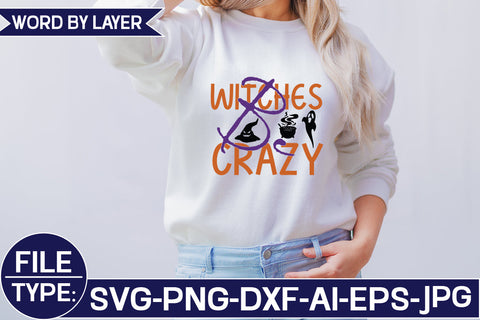 Witches Be Crazy SVG Cut File SVG Studio Innate 