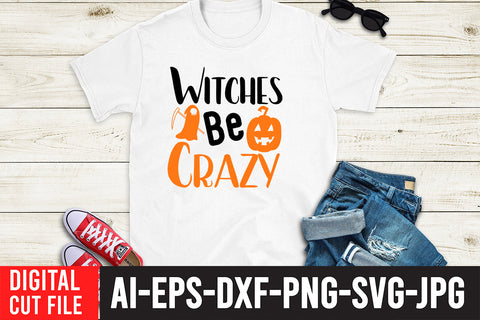 Witches Be Crazy SVG Design SVG BlackCatsMedia 