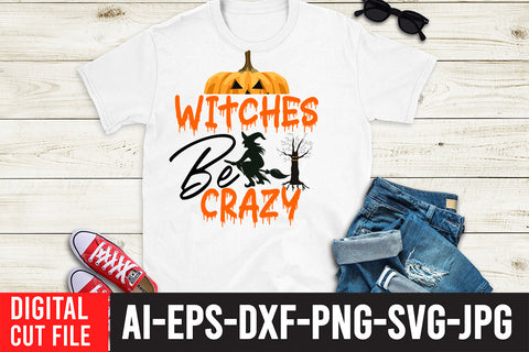 Witches be Crazy SVG Design SVG BlackCatsMedia 