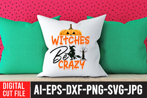 Witches be Crazy SVG Design SVG BlackCatsMedia 
