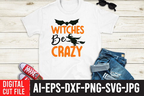 Witches be Crazy SVG Design SVG BlackCatsMedia 