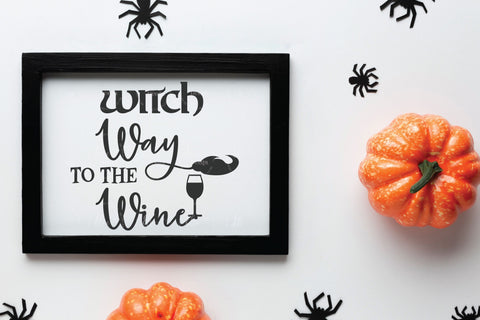 Witches Be Crazy - SVG, PNG, DXF, EPS SVG Elsie Loves Design 