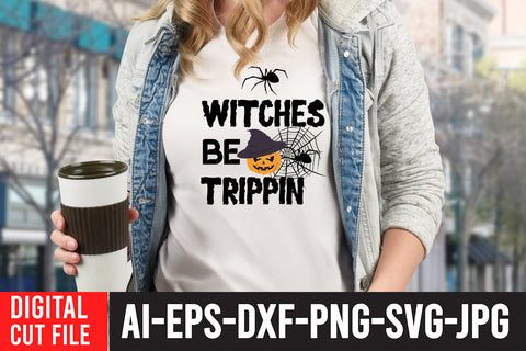 Witches be Trippin SVG Cut File SVG BlackCatsMedia 