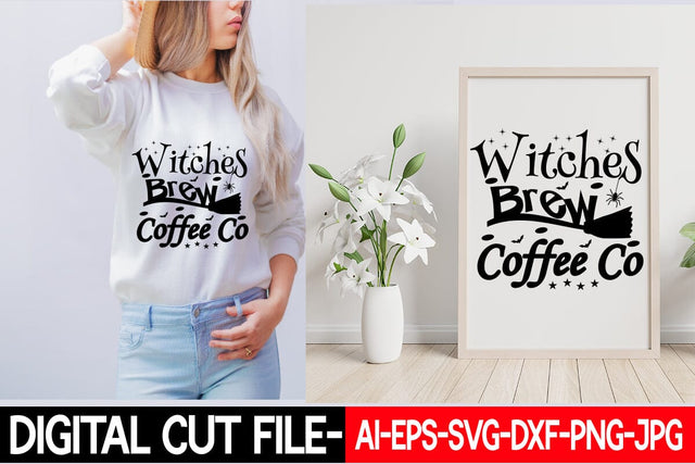 Witches Brew Coffee Co SVG Blessedprint 