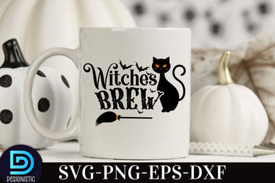witches brew, Retro Halloween SVG Design, SVG DESIGNISTIC 