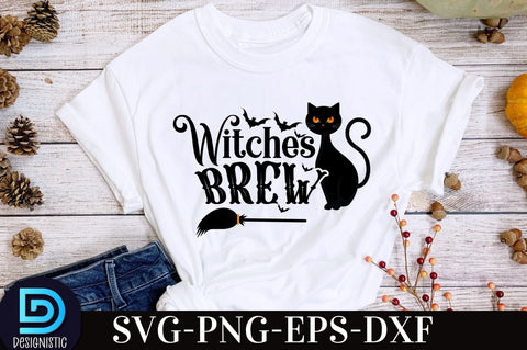 witches brew, Retro Halloween SVG Design, SVG DESIGNISTIC 