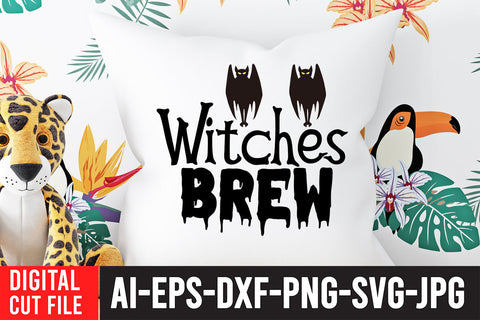 Witches Brew SVG Cut File SVG BlackCatsMedia 