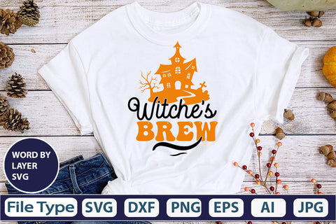 Witche's Brew SVG Cut File SVG DesignPlante 503 